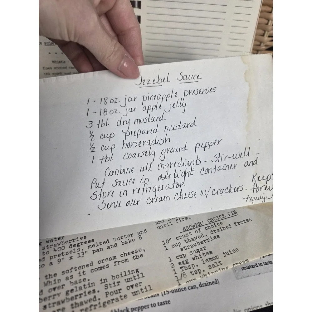 Love's United Methodist Church Cookbook Walkertown NC 1984 Dishes Of Love Recipe